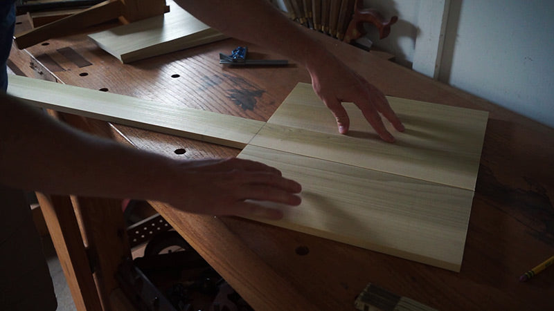Making a wooden pizza peel