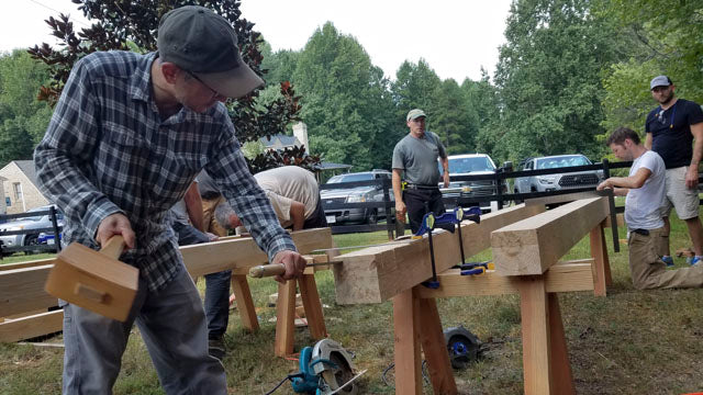 Woodworking Class: Timber Framing with Ervin & Willie Ellis (3 Days)