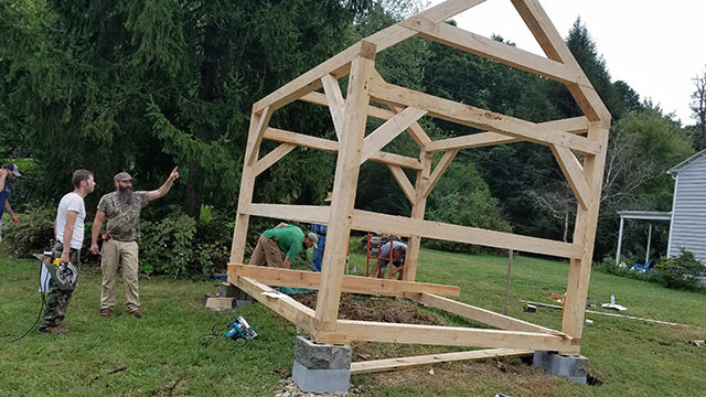 Woodworking Class: Timber Framing with Ervin & Willie Ellis (3 Days)