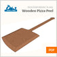 wooden pizza peel plans