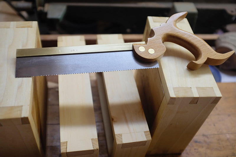 Make a dovetail saw in our hand tool woodworking class 