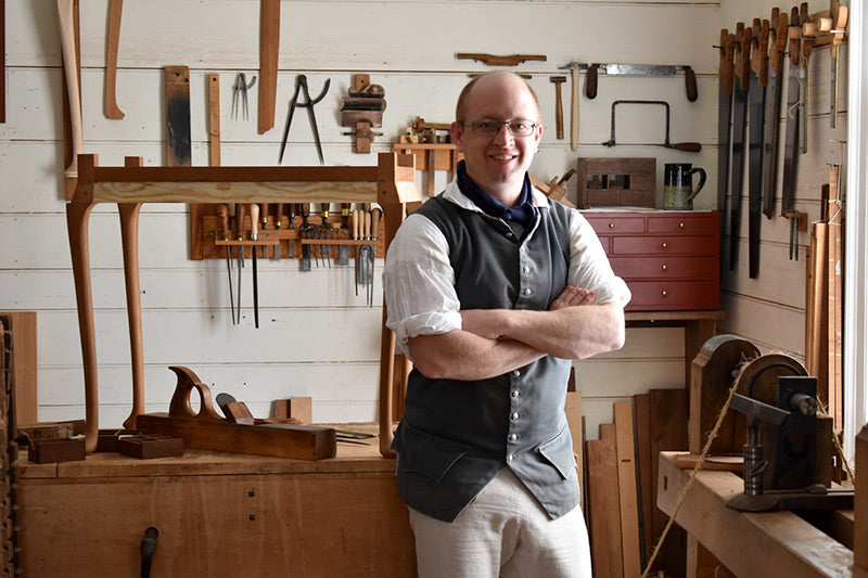 Woodworking Class: 18th Century Colonial Pipe Box Entirely by Hand with Jeremy Tritchler (2 Days)