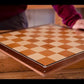 Video with veneer chess board woodworking class