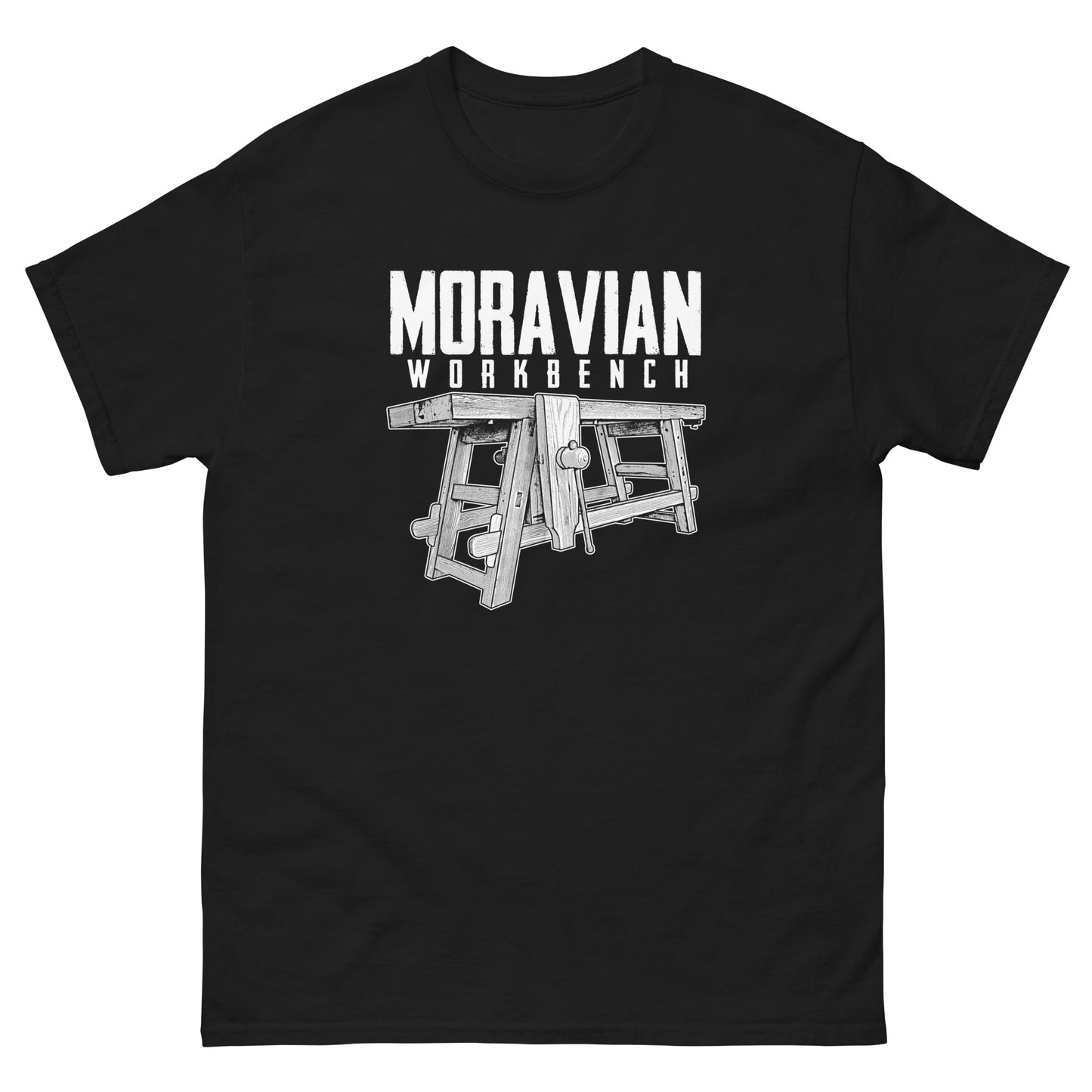 "Moravian Workbench" Woodworking T-Shirt (Multiple Colors)