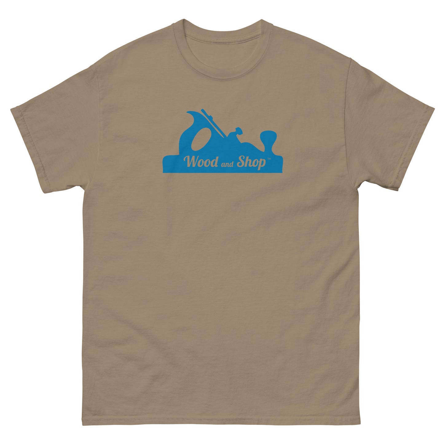 “Wood and Shop” Logo Woodworking Shirt (Multiple Colors)