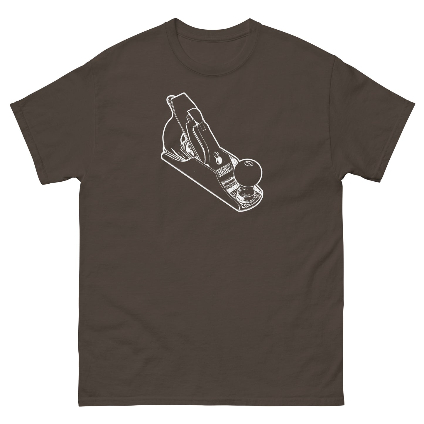 Bedrock Handplane Woodworking T-Shirt (Multiple Colors)