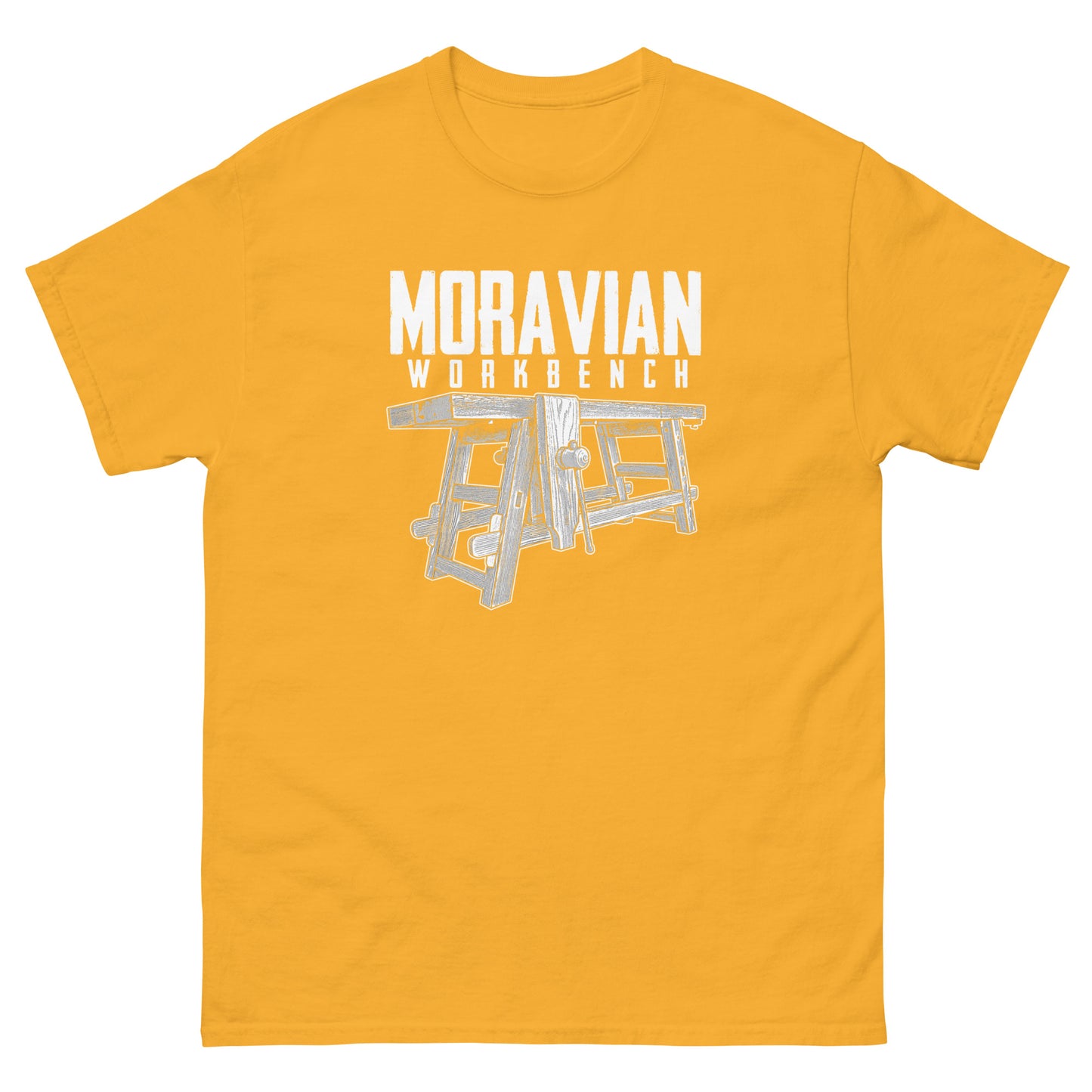 "Moravian Workbench" Woodworking T-Shirt (Multiple Colors)