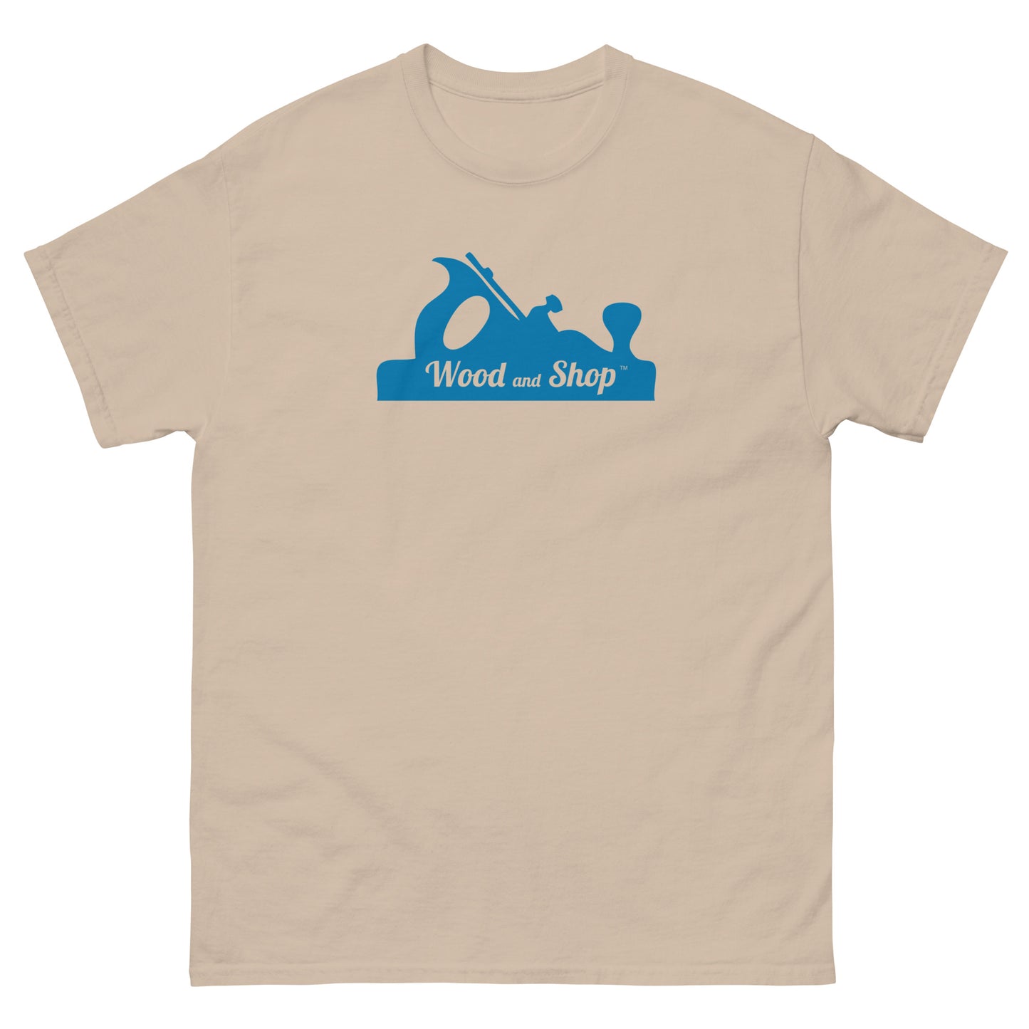 “Wood and Shop” Logo Woodworking Shirt (Multiple Colors)