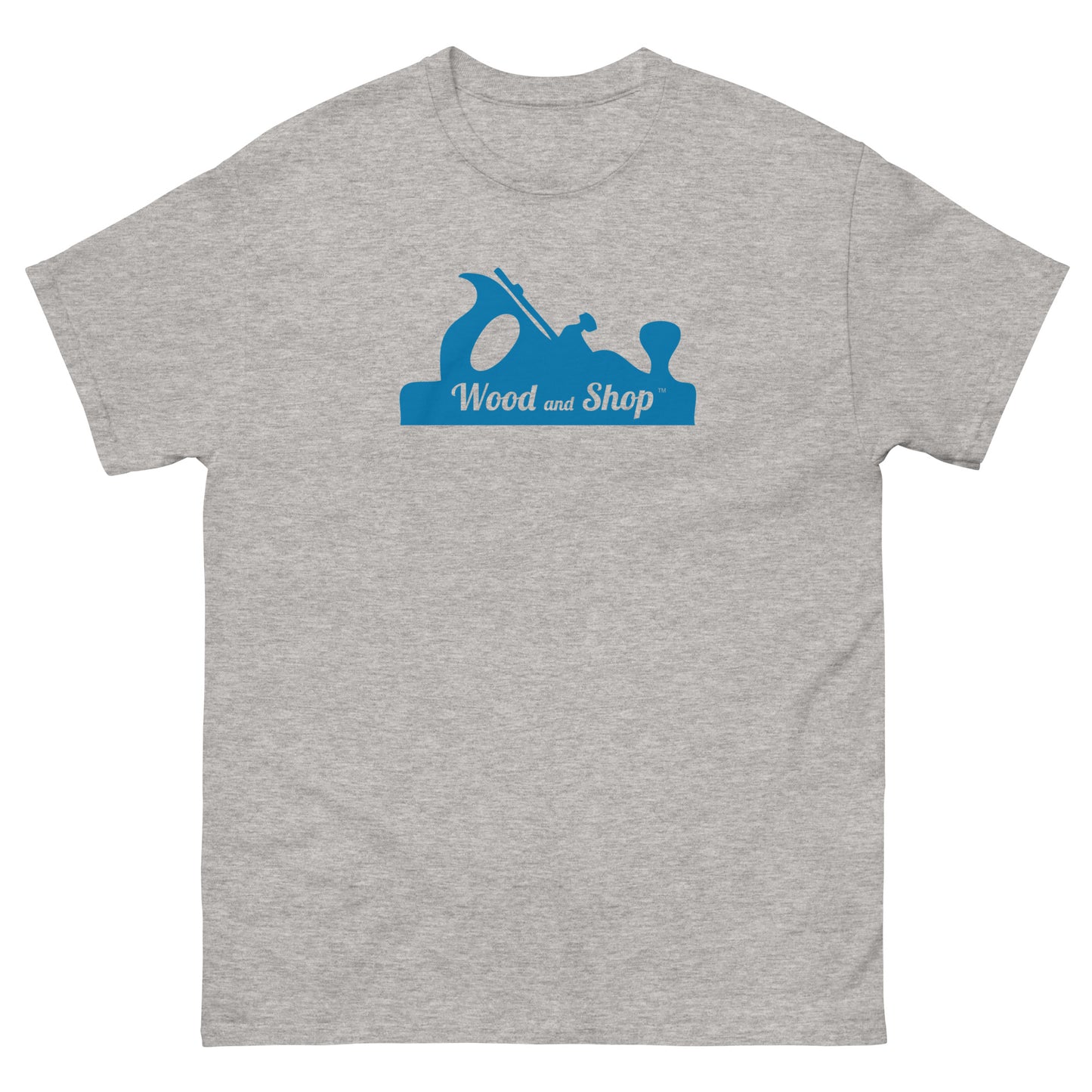 “Wood and Shop” Logo Woodworking Shirt (Multiple Colors)