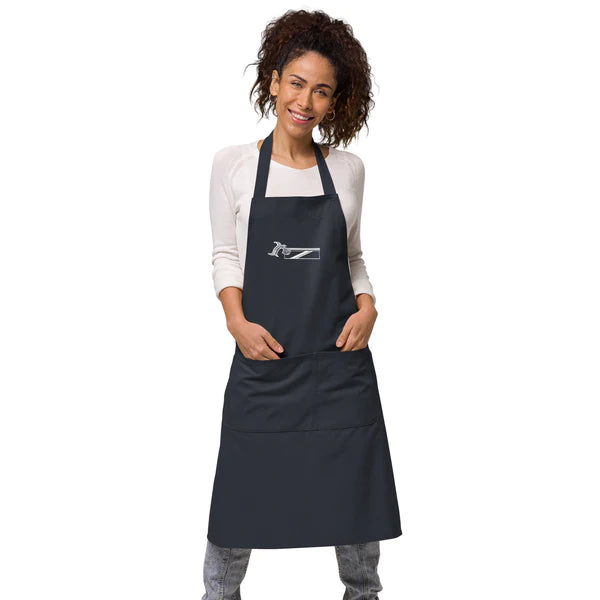 "Dovetail Saw" Organic Cotton Woodworking Apron