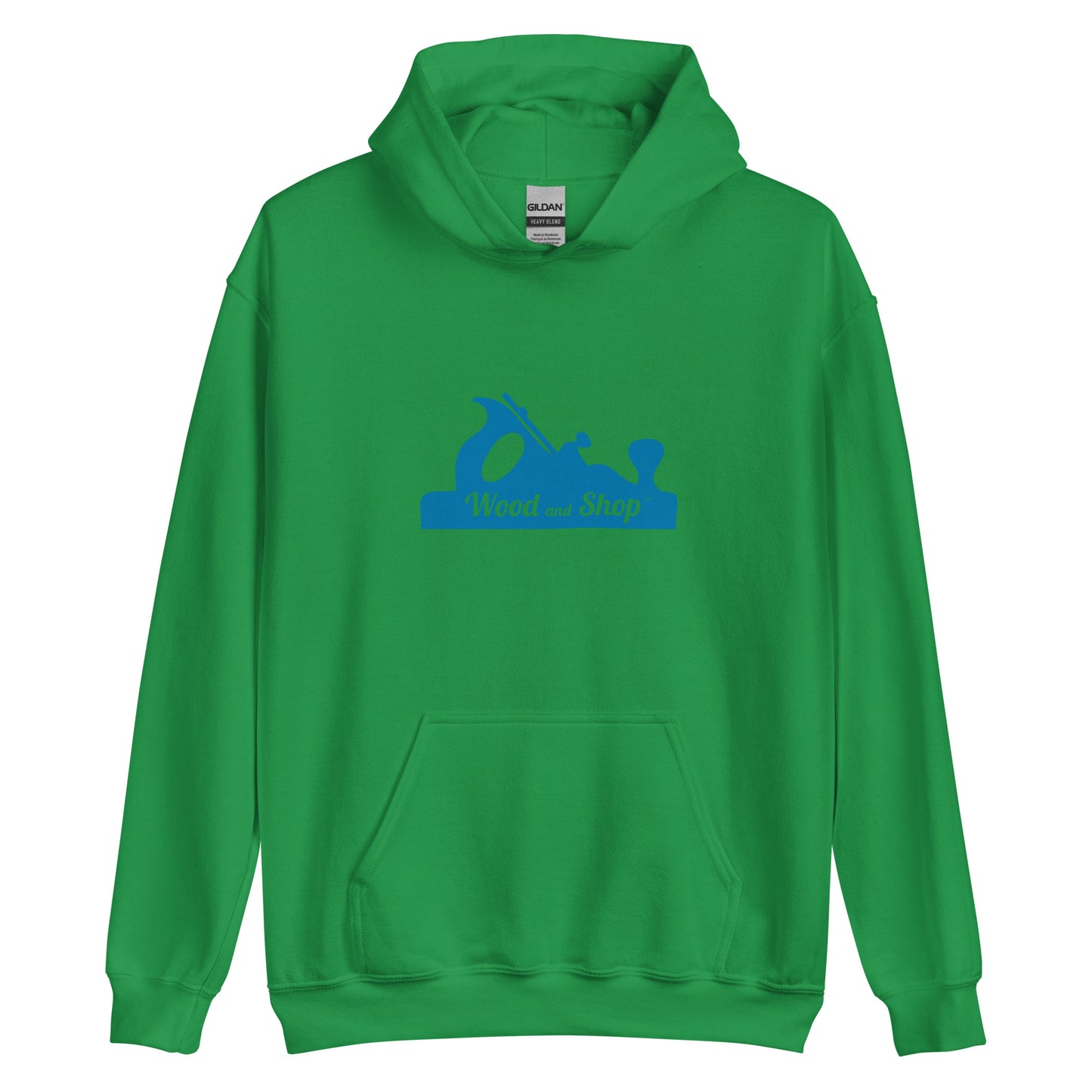 "Wood and Shop" Logo Unisex Hoodie for Woodworkers (Multiple Colors)