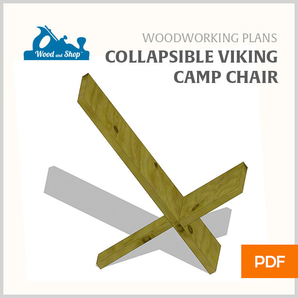 Woodworking plans for Viking Camp Chair