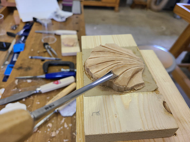 Woodworking Class: 18th Century Wood Carving for Beginners with Kaare  Loftheim – Wood and Shop