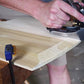 making a wooden pizza peel with a Stanley Bedrock handplane