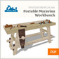 "Portable Moravian Workbench" Woodworking Plans