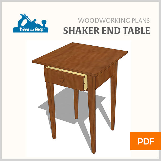 Shaker End Table Plans