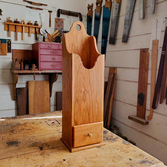 Woodworking Class: 18th Century Colonial Pipe Box Entirely by Hand with Jeremy Tritchler (2 Days)