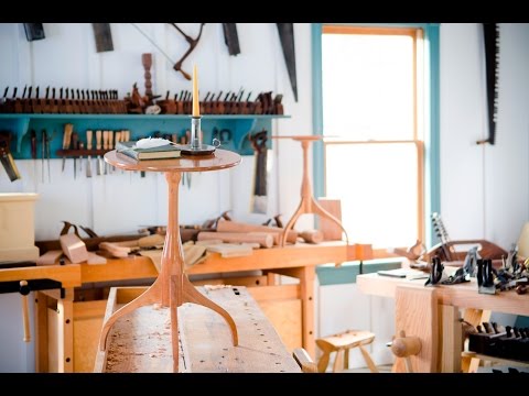 Video preview of Building the Hancock Shaker Candle Stand with Will Myers