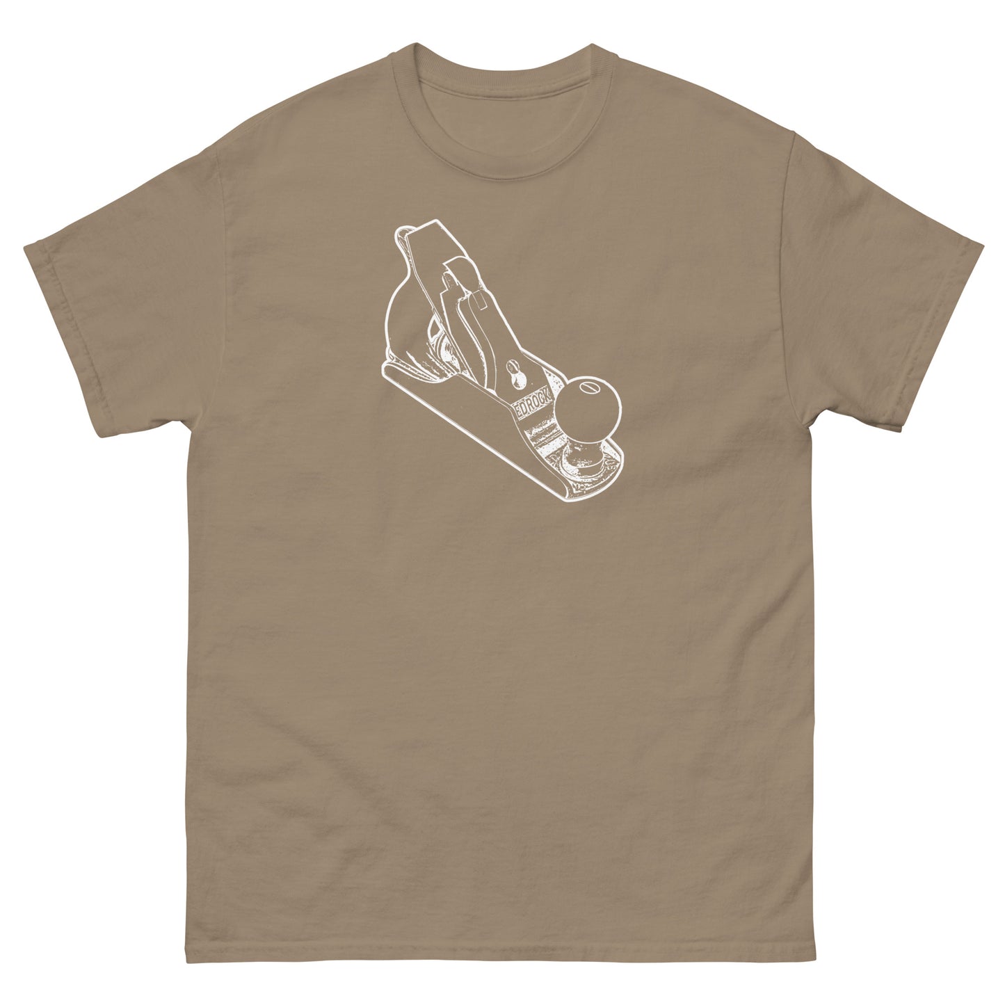 Bedrock Handplane Woodworking T-Shirt (Multiple Colors)