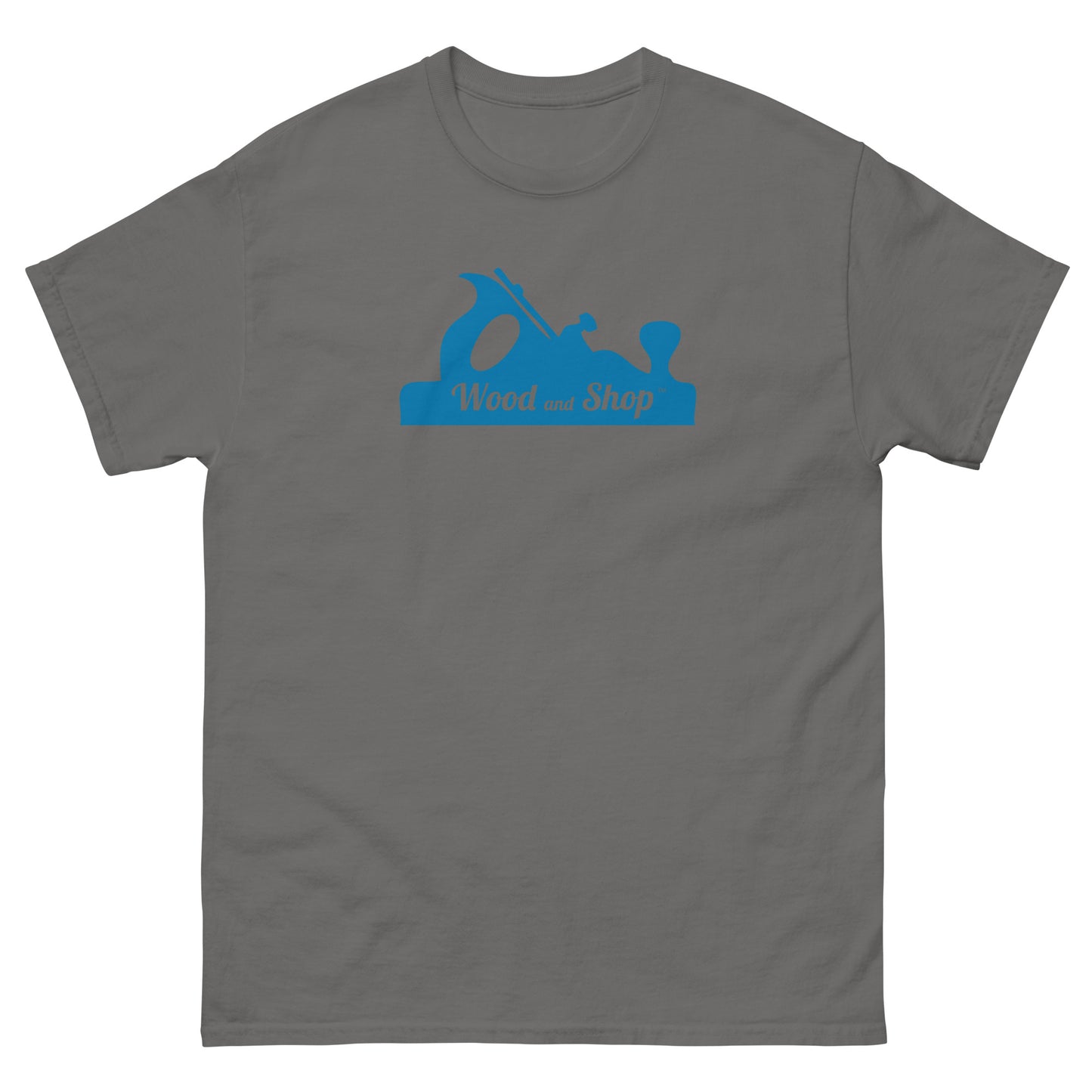 “Wood and Shop” Logo Woodworking Shirt (Multiple Colors)