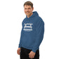 "Moravian Workbench Elevation" Unisex Hoodie for Woodworkers (Multiple Colors)