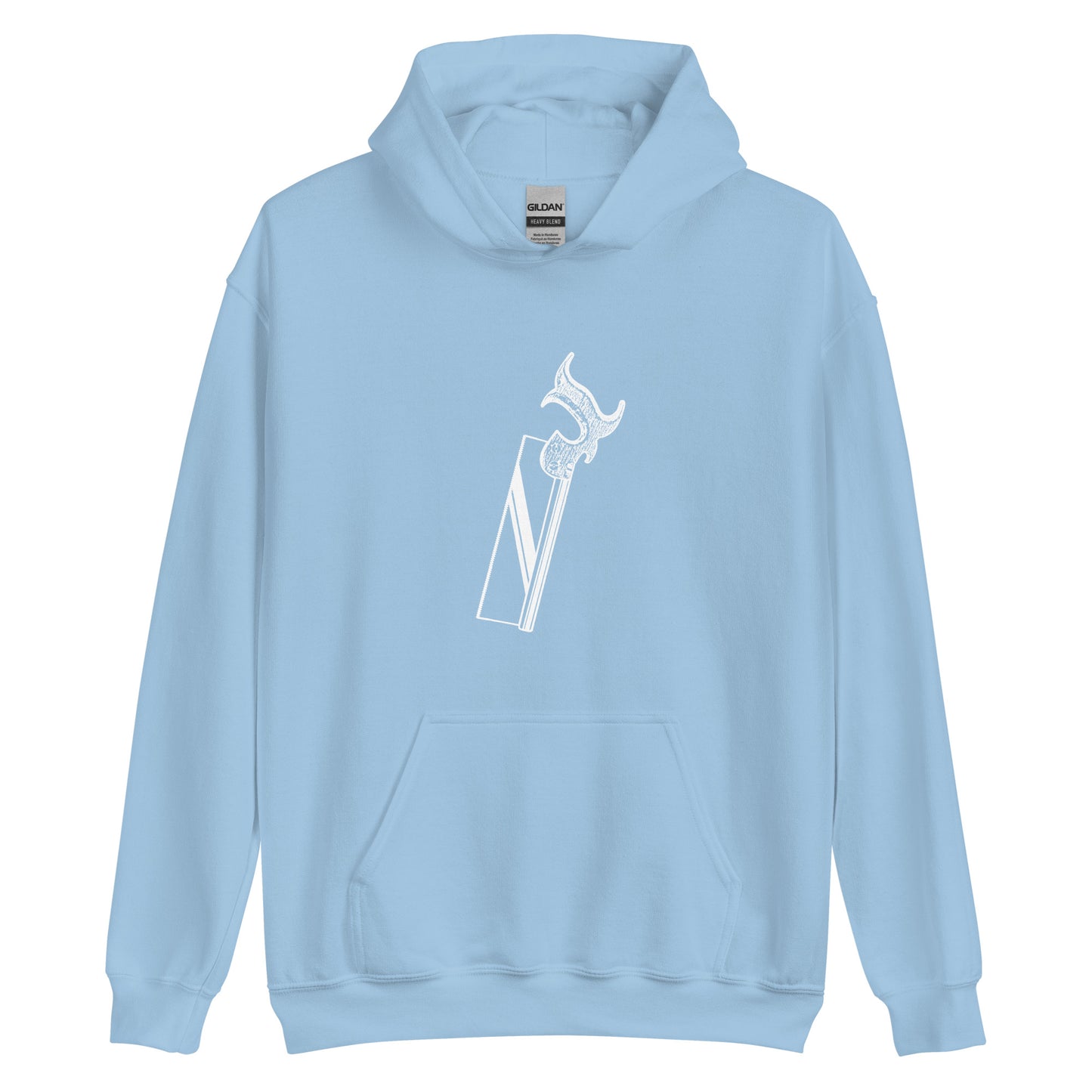 "Dovetail Saw" Unisex Hoodie for Woodworkers (Multiple Colors)
