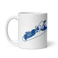 Scottish Infill Plane Woodworking Gift Mug (Blue)