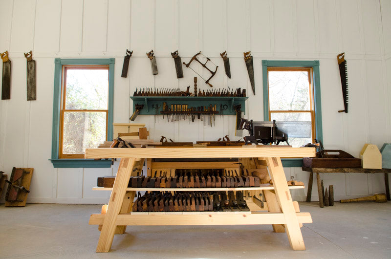 Portable Moravian Workbench Â» Wood and Shop