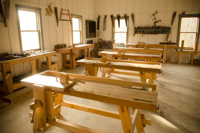 Premium Moravian Workbench Plans | 57 Page PDF Plans + Cut List